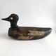 Antique Primitive Duck Decoy Hand Carved Painted Rustic Carving Folk Art Display
