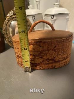 Antique Primitive Folk Art Carved Nordic Bentwood 4