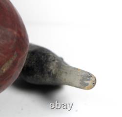 Antique Primitive Folk Art Carved Working Decoy Inv#JC03