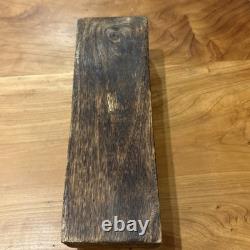 Antique Scandinavian Carved Wooden Snuff Box c. 1800 Norwegian Folk Art