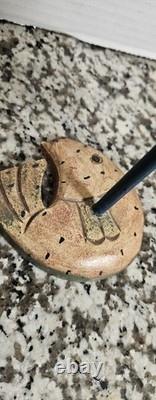 Antique/VTG Hand Carved Wooden Folk Art 12½×7 9×9 Great VTG Condition