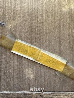 Antique Victorian Folk Art Carved Wood Frames Set of 4 w Prints c1870