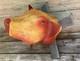Antique Vintage 20th C 1930s Folk Art Carved Wooden Hogs Pigs Head Butcher Shop