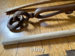 Antique & Vintage Wooden Spoon/Scoop Lot Primitive Folk Art Carved Treen African