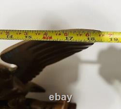 Antique Wooden Hand Carved Phoenix Bird Folk Art Figure Large 19 X 9 X 19