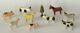 Antique Wooden Noah's Ark Carved Animals Erzgebirge Germany Holiday Folk Art