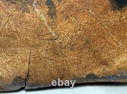 Antique hand carved wood Folk Art hunting man with rifle sculpture statue figure