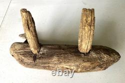 Antique hand carved wooden duck decoy, folk art, Americana, primitive, duck hunt