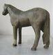 Antique Primitive Hand Carved Horse Figure Statuette Toy. Folk Art Carving