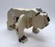 Art Deco 1930's American Folk Art Wooden Bulldog Sculpture