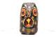 Atq Mexican Guerrero Folk Art Carved Wood Owl Bird Face Vintage Dance Mask 11.5