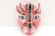 Atq Mexican Guerrero Folk Art Carved Wood Spider Face Vtg Man Dance Mask 10.5