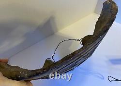 Aztec Mayan Monkey Carved Art Wall Hanging, Mexican Folk Art 13X13 8.5 Lbs