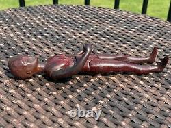 BEST Antique Folk Art Wood, Artists Model Manikin, Hand Carved