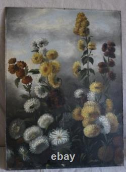 Big Antique Folk Art Handcrafted Clam Basket Wood Metal Carved Handle Cape Cod