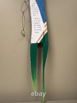 Brian Andreas Folk Wood Sculpture Story People Wall Art