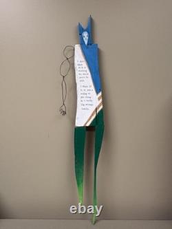 Brian Andreas Folk Wood Sculpture Story People Wall Art