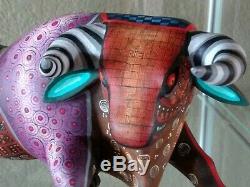 Bring It! The Bull Alebrije from Oaxaca, Mexican Folk Art Decor & Wood Carving