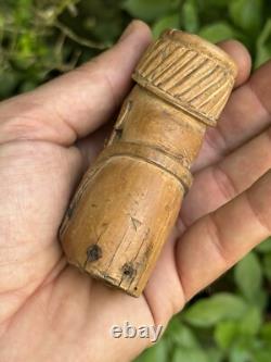 Cane Handle & Folk Art & Carved Wood