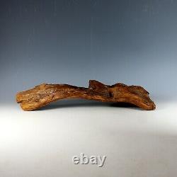 Carved Tree Wood Spirit Old Man Face Primitive Folk Art Sculpture