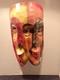 Carved Wooden Mexican Guerrero Mask Two Face Folk Art