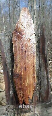 Cedar Carved Hanging Face Chainsaw Art, Sculpture, Home, And Garden Décor, Folk