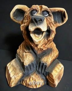 Chainsaw Carved Bear Rex