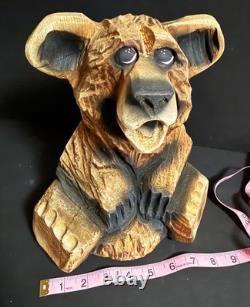Chainsaw Carved Bear Rex