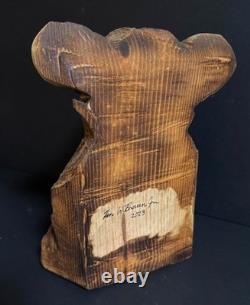Chainsaw Carved Bear Tank