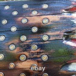Chainsaw Carving American Flag Wood Flag Patriotic Rustic. 223 2nd Amendment