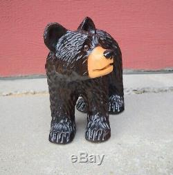 Chainsaw Carving Bear Wood Sculpture Folk Art