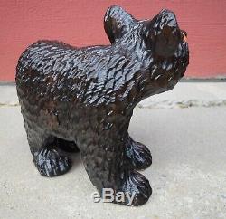 Chainsaw Carving Bear Wood Sculpture Folk Art