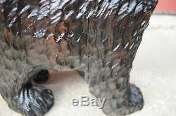 Chainsaw Carving Bear Wood Sculpture Folk Art