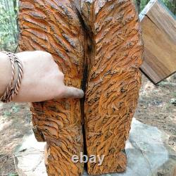 Chainsaw Carving Gossamer Monster We Are Not Your Kind Sign Smoking 19 Tall