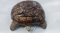 Chainsaw Carving Turtle Tortoise Wood Carving Wood Sculptures Garden Art