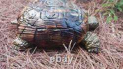 Chainsaw Carving Turtle Tortoise Wood Carving Wood Sculptures Garden Art