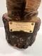 Chainsaw Folk Art Bear Wooden Carving Postmaster Convention New Mexico 1999 Rare