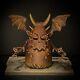 Chainsaw Wood Carving Art Whimsical Folk Art Devil Demon