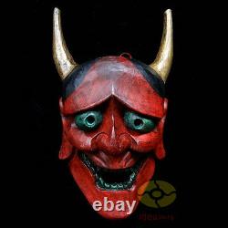 Chinese Folk Art Wood Carved Painted NUO MASK Walldecor Art The Judge of Hell