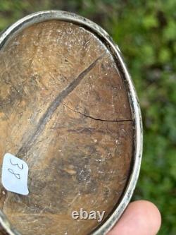 Convict Work Carved From A Coconut 19th Century Folk Art