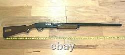 DECORATIVE hand made carved FOLK ART Wood 11 scale 12ga. SHOTGUN 51 long