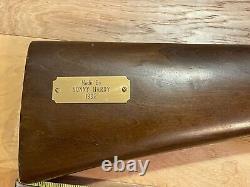DECORATIVE hand made carved FOLK ART Wood 11 scale 12ga. SHOTGUN 51 long