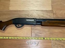 DECORATIVE hand made carved FOLK ART Wood 11 scale 12ga. SHOTGUN 51 long