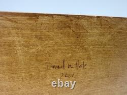 Daniel M Hale Signed 2002 OOAK Folk Art Trumpet Sculpture