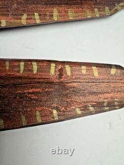Dee Marcellus Cole Sign Folk Art Wooden Cross 21 Hand Carved Painted Sculpture