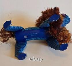 EFRAIN FUENTES Folk Art LION Alebrije HAND PAINTED Wood Carved OAXACA Mexico