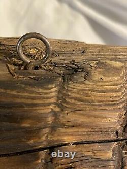 Early Antique Primitive Folk Art Carved Wooden Fish Nautical Trade Sign