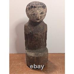 Early Carved/Painted Effigy Folk Art
