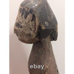 Early Carved/Painted Effigy Folk Art
