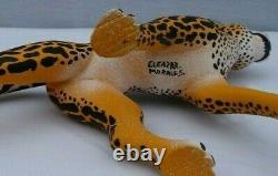 Eleazar Morales Oxacan Wood Carving Cheetah Alebrije Mexican Folk Art